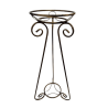 KWIETNIK METALOWY POJEDYŃCZY 96CM STARE ZŁOTO