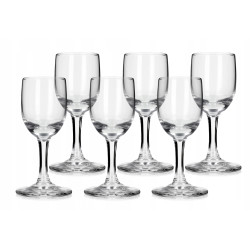 KIELISZKI DO WÓDKI LIKIERU NALEWEK SHOTÓW 35 ML 6 SZTUK DIAMOND