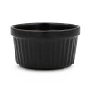 Kokilka 200ml 9cm Żaroodporne Suflet Miski Naczynie Czarna Miseczka deser