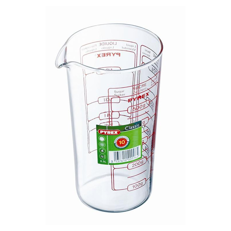 Miarka / dzbanek miarowy Classic 0,5 l PYREX