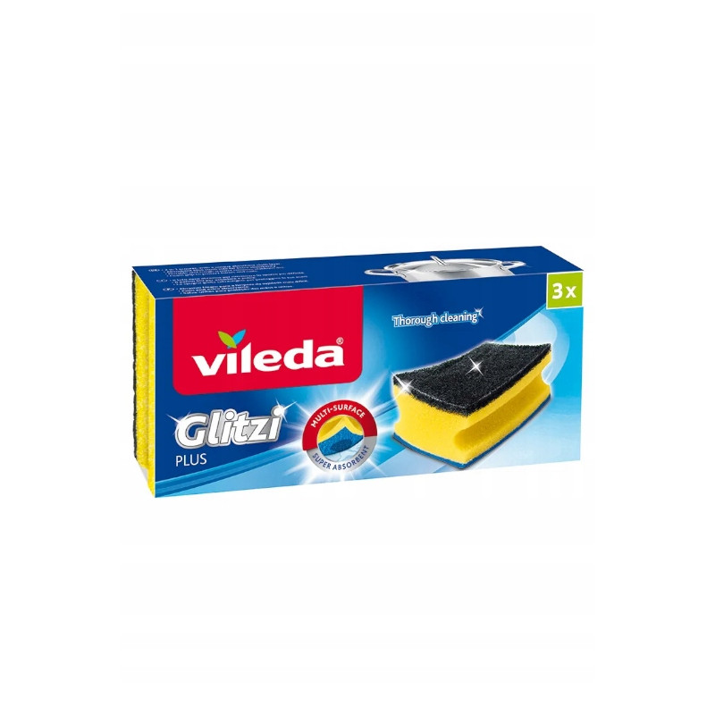 Zmywak profilowany Vileda Glitzi Plus 3 szt.