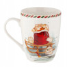 Kubek ŚWIĄTECZNY Altom Design List do Mikołaja porcelana 350 ml