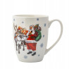 Kubek Wyprawa Mikołaja 400 ml duży ŚWIĄTECZNY porcelanowy Altom Design