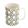 Kubek świąteczny porcelanowy Świąteczna Girlanda Mikołaj 380 ml