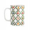 Kubek świąteczny porcelanowy Świąteczna Girlanda Mikołaj 380 ml