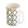 Kubek świąteczny porcelanowy Świąteczna Girlanda Mikołaj 380 ml