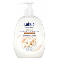 LUKSJA Kremowe Mydło w Płynie z dozownikiem Oliwka Jogurt 500ml