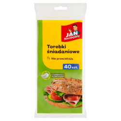 TOREBKI ŚNIADANIOWE ZAMYKANE 40 SZT JAN NIEZBĘDNY