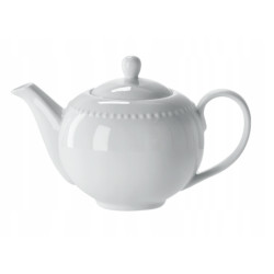 Dzbanek porcelanowy do gorącej herbaty kawy 1,2 L świetny na prezent