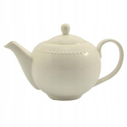 Dzbanek porcelanowy do gorącej herbaty kawy 1,2 L świetny na prezent