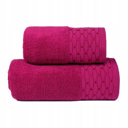 Ręcznik kąpielowy GRENO New Chic 70x130 cm 100% bawełna MAGENTA 450 g/m²