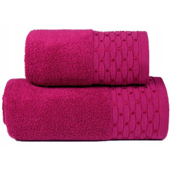 Ręcznik kąpielowy GRENO New Chic 70x130 cm 100% bawełna MAGENTA 450 g/m²