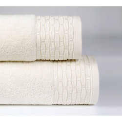 Ręcznik kąpielowy GRENO New Chic 70x130 cm 100% bawełna PERŁOWY 450 g/m²