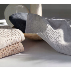 Ręcznik kąpielowy GRENO New Chic 70x130 cm 100% bawełna PERŁOWY 450 g/m²