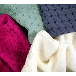 Ręcznik kąpielowy GRENO New Chic 70x130 cm 100% bawełna PERŁOWY 450 g/m²