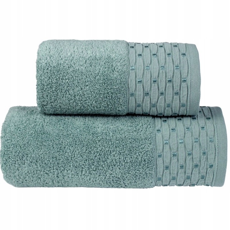 Ręcznik kąpielowy GRENO New Chic 50x90 cm 100% bawełna SZAŁWIOWY 450 g/m²