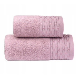 Ręcznik kąpielowy GRENO New Chic 50x90 cm 100% bawełna RÓŻOWY 450 g/m²