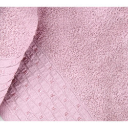 Ręcznik kąpielowy GRENO New Chic 50x90 cm 100% bawełna RÓŻOWY 450 g/m²