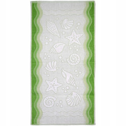 Ręcznik kąpielowy FLORA OCEAN 70x140 cm 100% bawełna ZIELONY 380 g/m²