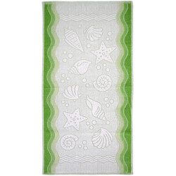 Ręcznik kąpielowy FLORA OCEAN 70x140 cm 100% bawełna ZIELONY 380 g/m²