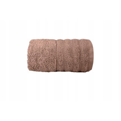 Ręcznik kąpielowy GRENO Alexa 70x130 cm bawełna BRĄZOWY 420 g/m²