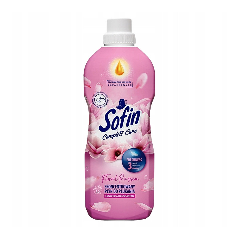 Sofin Płyn do Płukania Tkanin Floral Passion 0,8L