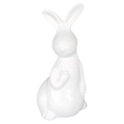 Zając z brzuszkiem gładki 27cm