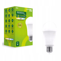 LED A60 E27 15W BULB 1500lm 4000K INQ