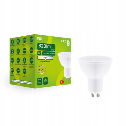 LED MR16 GU10  9W 820lm 4000K INQ