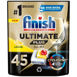 Finish Quantum Ultimate Plus kapsułki do zmywarki Lemon 45szt