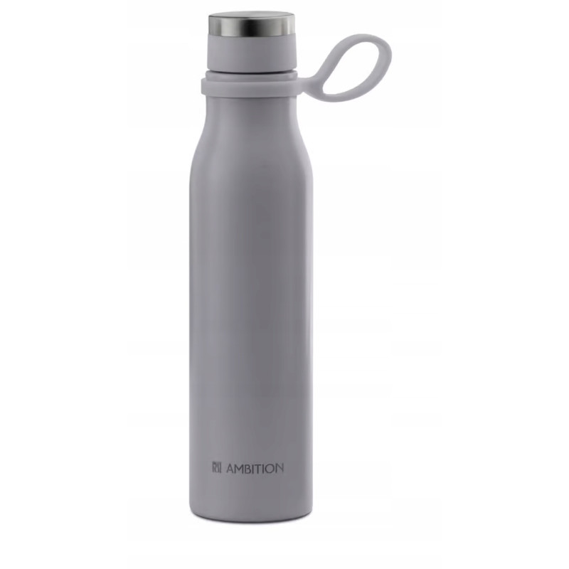 BUTELKA TERMICZNA BIDON KUBEK SILKY 500ml SZARY