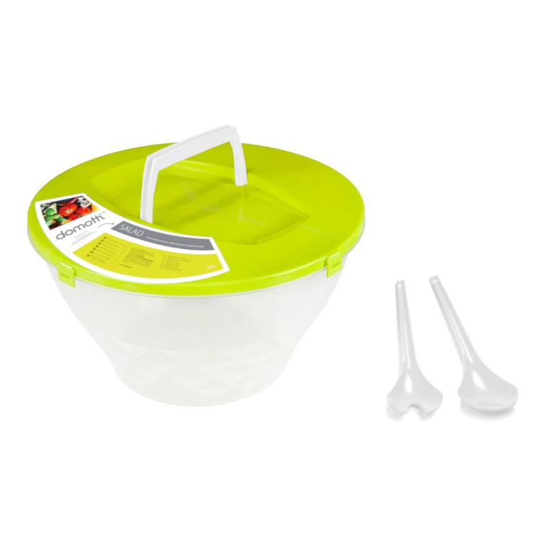 Miska do sałaty Salad zielona DOMOTII