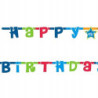 GIRLANDA HAPPY BIRTHDAY NIEBIESKI 1,8M