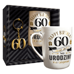 SET STO LAT KUBEK   BRYLOK 60 URODZINY