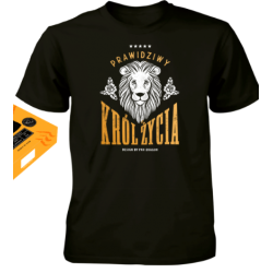 KOSZULKA DLA NIEGO KRÓL ŻYCIA XL