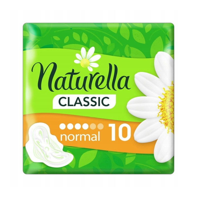 NATURELLA Podpaski CLASSIC NORMAL, 10 szt