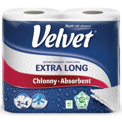 Velvet Extra Long ręcznik papierowy 2 rolki XXL