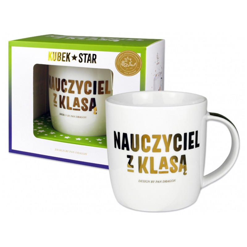KUBEK NAUCZYCIEL Z KLASĄ DLA NAUCZYCIELA