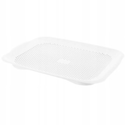 DESKA DO KROJENIA I CEDZAK 2W1 27,5CM BIAŁY