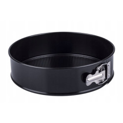 Tortownica 210 mm „non-stick” dno fakturowane czarna