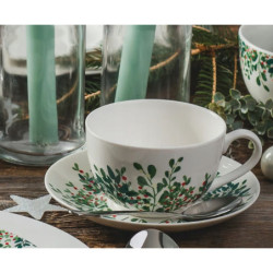 12EL.KOMPLET KAWOWY ZESTAW PORCELANA AMBTION