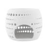 KOMINEK PORCELANOWY ZAPACHOWY DEK. KROPKI 10.5X10.5X8.5 CM