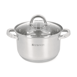AM-BERRY GARNEK 24CM/6,1L ZE SZKLANˇ POKRYWˇ