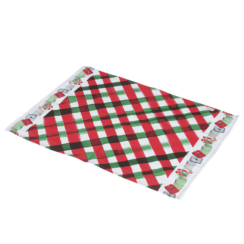 ŚCIERECZKA ŚWIĄTECZNA KUCHENNA 45X60 CM BAWEŁNA 100% KLASYKA ŚWIĄT