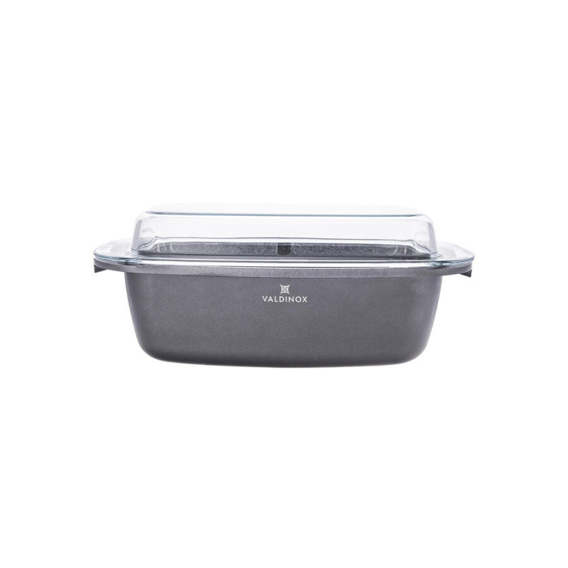 VALDINOX GRAND BRYTFANNA 32x21CM PROSTOKĄTNA Z POKRYWĄ ŻARO (5.7L+2.4L)