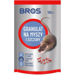 BROS TRUTKA TRUCIZNA GRANULAT PREPARAT NA MYSZY I SZCZURY 100 G