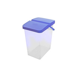 Pojemnik na proszek lub karmę 25 L niebieski BRANQ