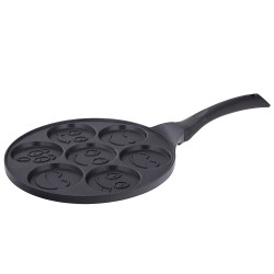 VALDINOX PATELNIA DO NALEŚNIKÓW PANCAKES JAJEK PLACKÓW UŚMIECHY BUŹKI 26 cm`