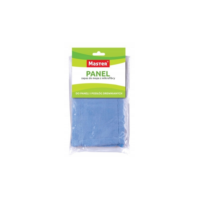 MASTER mop płaski PANEL z mikrofibry zapas