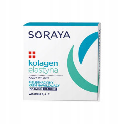 Soraya Kolagen & Elastyna pielęgnacyjny krem nawilżający na dzień i noc 50 ml